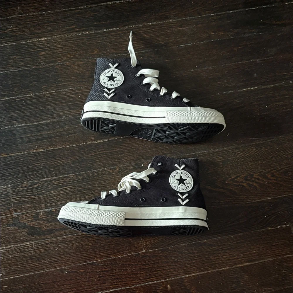 Converse Chuck 70 crafted high top black classic sneakers women’s 8 men’s 6 NWOT
